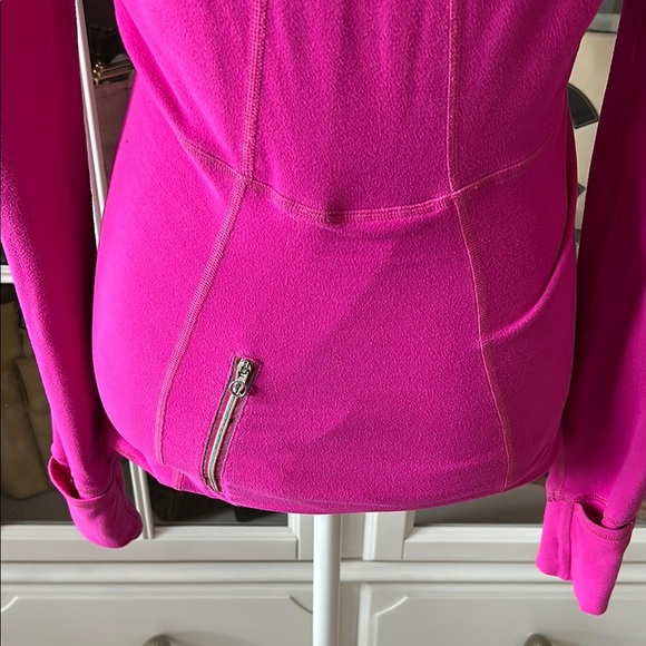 Lululemon Pink Ruffled Half Zip - Picture 7 of 10